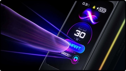 Un large écran 2K et tactile